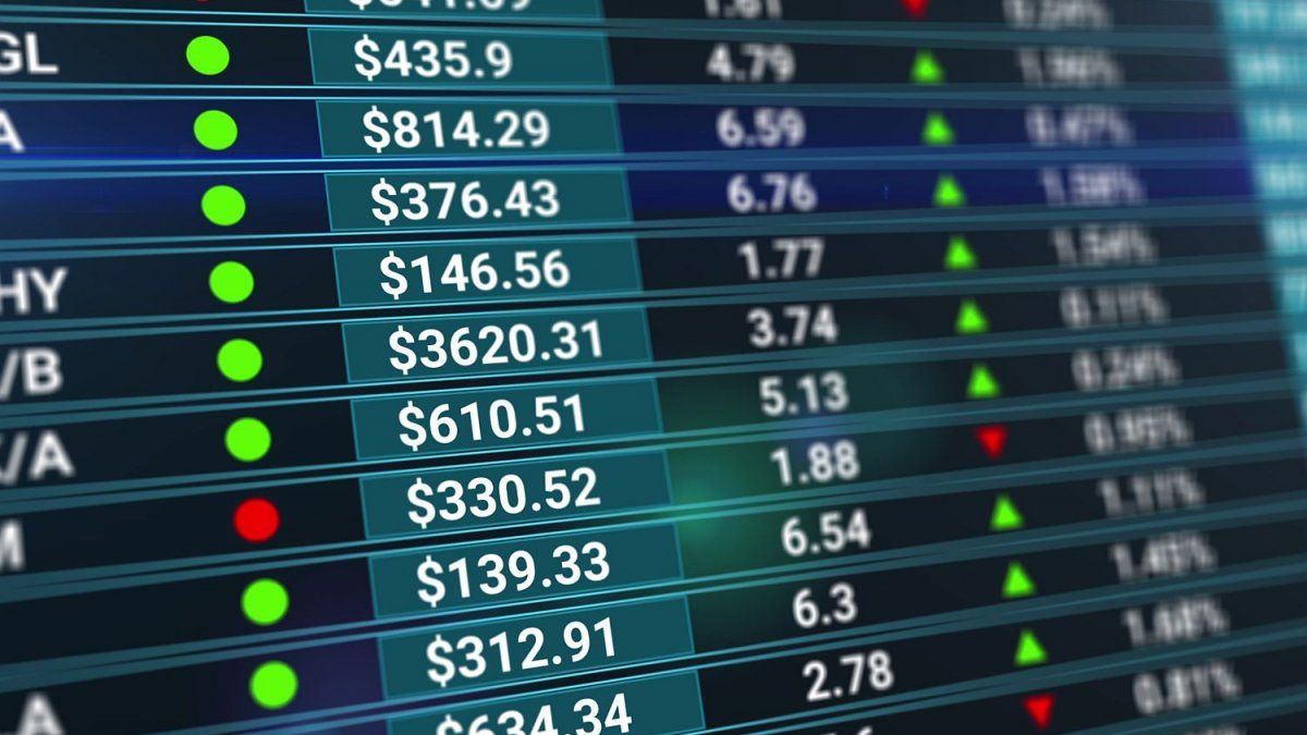 El S&P Merval sube pero los bonos en dólares operan con mayoría de bajas